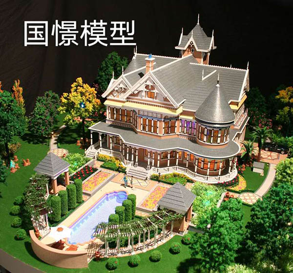 吴起县建筑模型