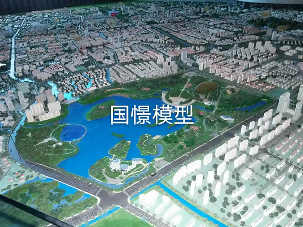 吴起县建筑模型